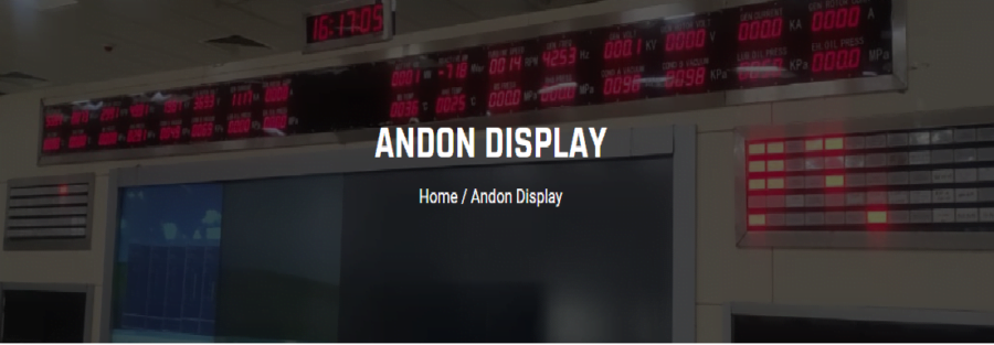 andon display