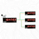 Wired Master Slave Clock System