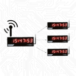 Wireless Master Slave Clock System